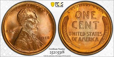 1918 1C MS66+ RD