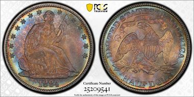 1884 50C MS68