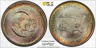 1952-S 50C Washington-Carver MS66+