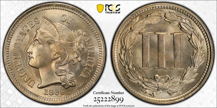 Cert 25222899 - Coin Image