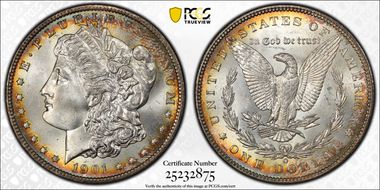 1901-O $1 MS66
