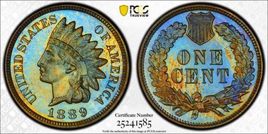 1889 1C PR65BN