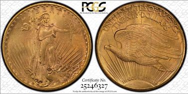 1909-S $20 MS65