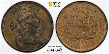 1802 1C S-239 AU58BN