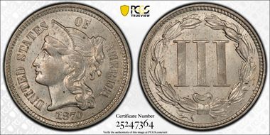 1870 3CN MPD FS-301 MS63