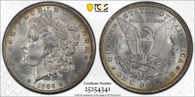 1889-O $1 MS65