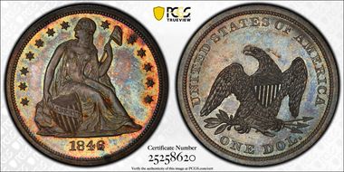 1846 $1 PR65