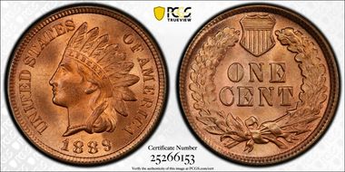1889 1C MS66RD