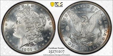 1901-S $1 MS66