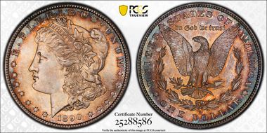 1890-S $1 MS66+