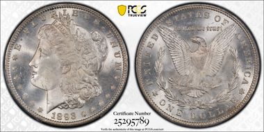 1893 $1 MS65