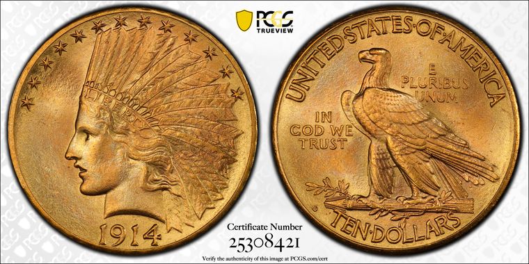 Cert 25308421 - Coin Image