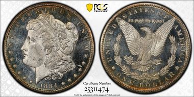 1884-CC $1 MS64DMPL