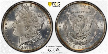 1879-O $1 MS65+