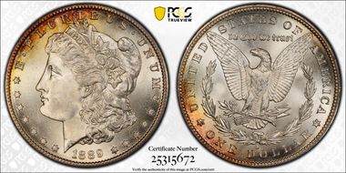 1889-S $1 MS67
