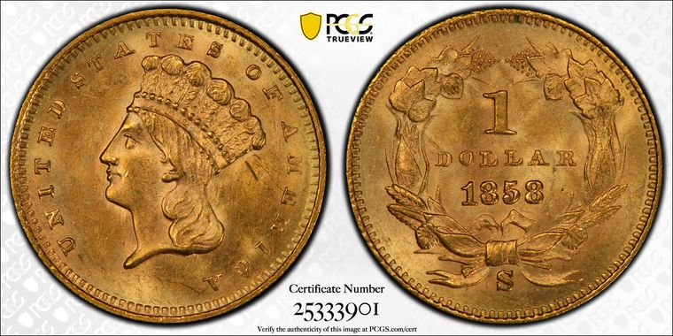 Cert 25333901 - Coin Image