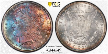 1885 $1 MS67