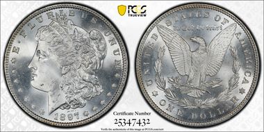 1897 $1 MS67