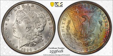 1896 $1 MS67