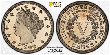 1900 5C PR67CAM