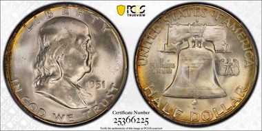 1951-S 50C MS66