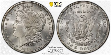 1898 $1 MS67