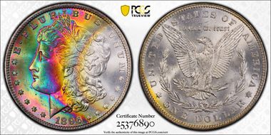 1896 $1 MS66+ 