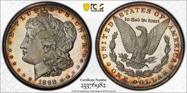 1898-O $1 MS66+ DMPL