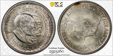 1953-D 50C Washington-Carver MS66