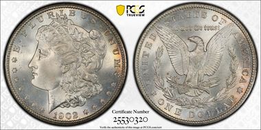 1902-S $1 MS66