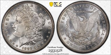 1893-CC $1 MS64