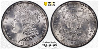 1889 $1 MS66