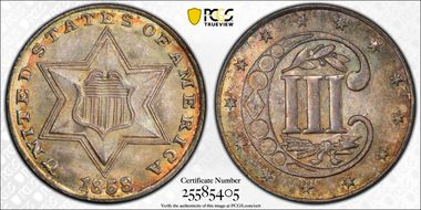 1858 3CS MS67