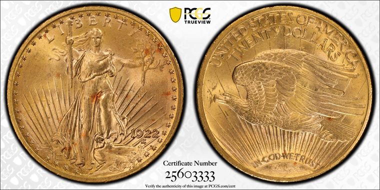 Cert 25603333 - Coin Image