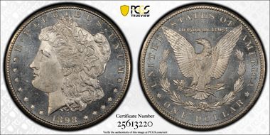 1898-S $1 MS64PL