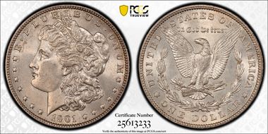 1901 $1 MS61