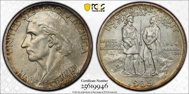 1935/34-S 50C Boone MS66