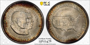 1952-S 50C Washington-Carver MS67