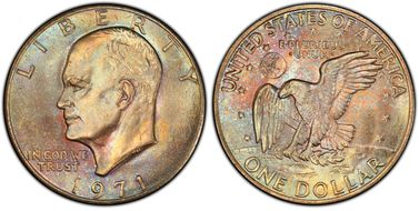 1971 $1 MS66+