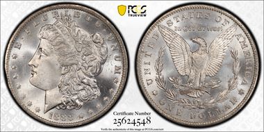 1888-O $1 MS66+
