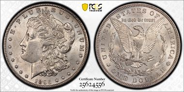 1895-O $1 MS61