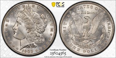 1903-O $1 MS66+