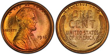 1916 1C MS67+ RD