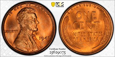 1947 1C DDO, FS-101 MS67RD