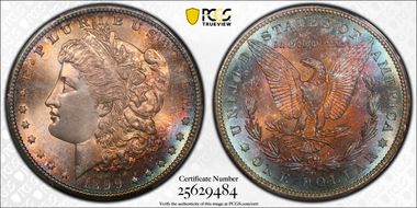 1899-O $1 MS67+