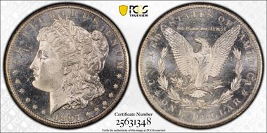 1897-S $1 MS65+ PL