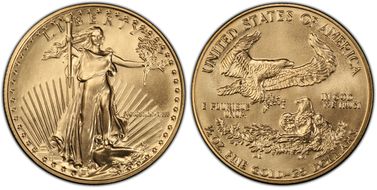 1988 $25 Gold Eagle MS70