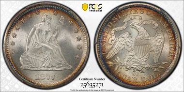 1877-CC 25C MS66