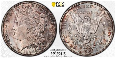 1896-S $1 VAM 5 S/S MS63