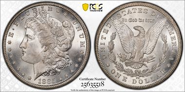 1885-CC $1 MS66+